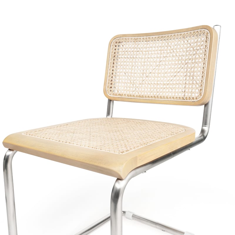 Arwan Natural Cane Dining Side Chair, Set of 2 - 18" x 21" x 33"
