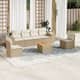 Option Beige and cream 7 Piece Set