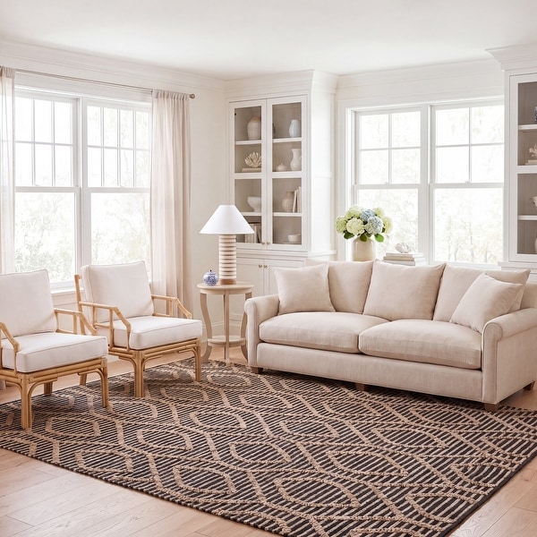 SAFAVIEH Flatweave Natural Fiber Yogita Jute Rug - Bed Bath