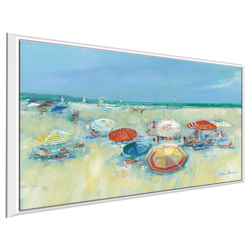 "The Shore II" by Ruane Manning Print on Floating Canvas