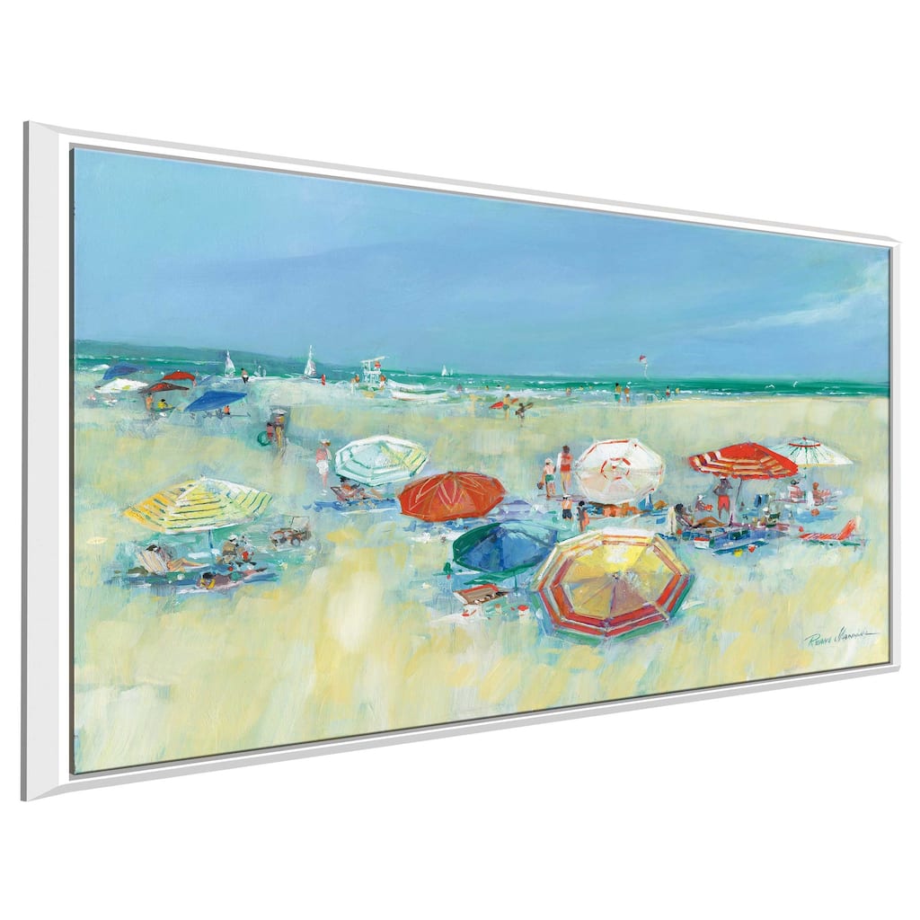"The Shore II" by Ruane Manning Print on Floating Canvas