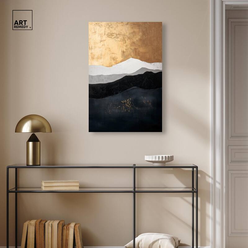 Golden Vista II Canvas by Art Remedy, Gallery Wrapped