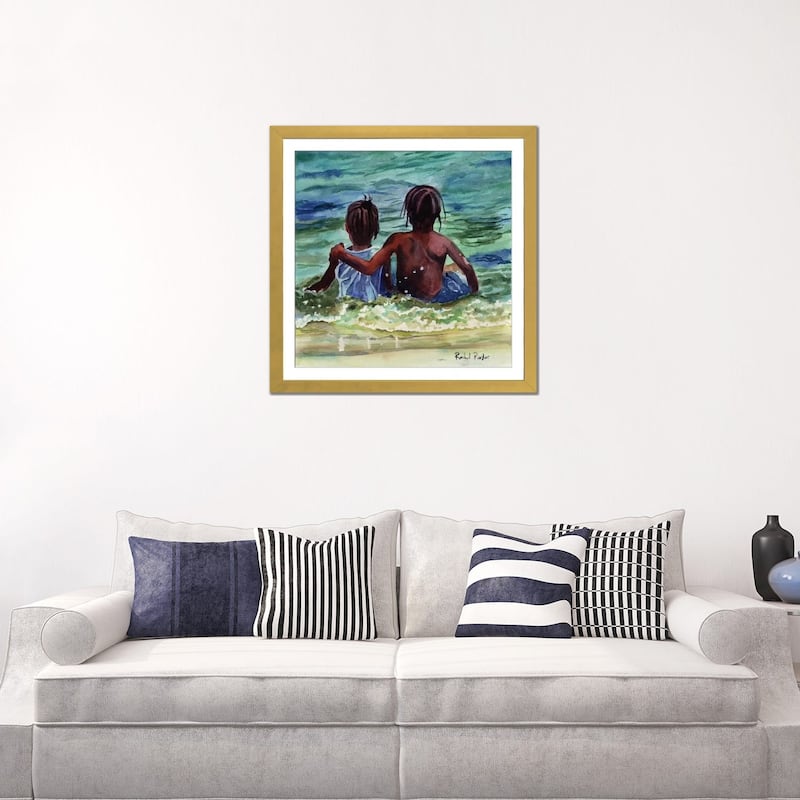 iCanvas "Caribbean Kids" by Rachel Parker