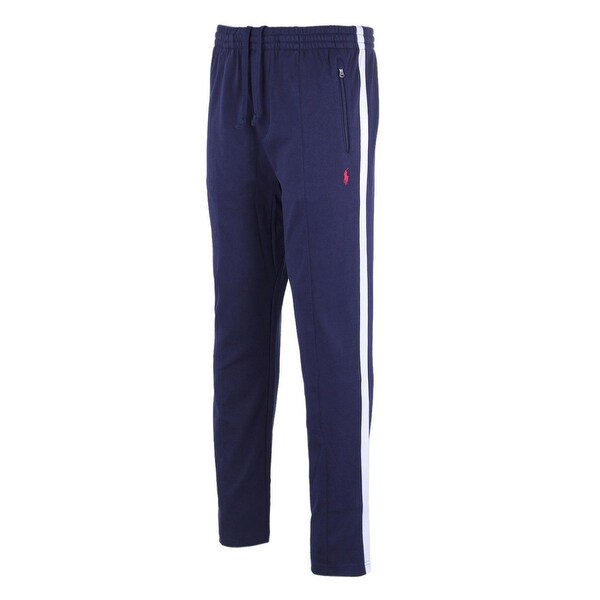 navy blue polo sweatpants