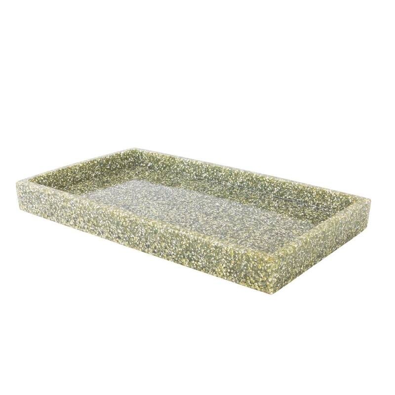 Sparkles Home Luminous Rhinestone Guest Towel Tray - Silver