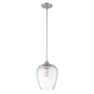 Towne 1-Light Mini Pendant in Brushed Nickel