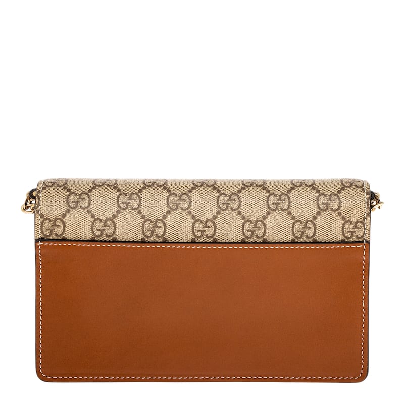 Gucci GG Emblem Wallet on Chain