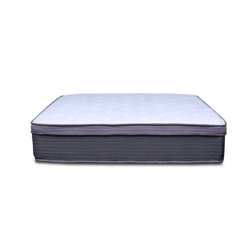 Cari 12 Inch Hybrid California King Mattress, Gel Memory Foam, Pocket Coils