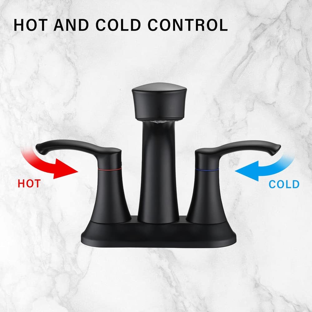 Bathlet 2-Handle Bathroom Sink Faucet with Pull Out Sprayer