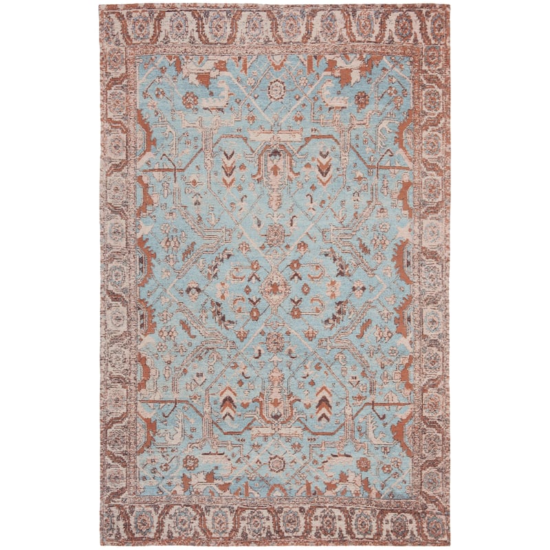 SAFAVIEH Classic Vintage Boho Loeke Distressed Oriental Cotton Rug