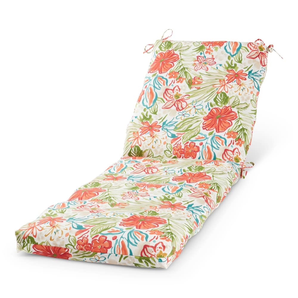 Greendale Home Fashions Outdoor Chaise Cushion (Cushion Only)