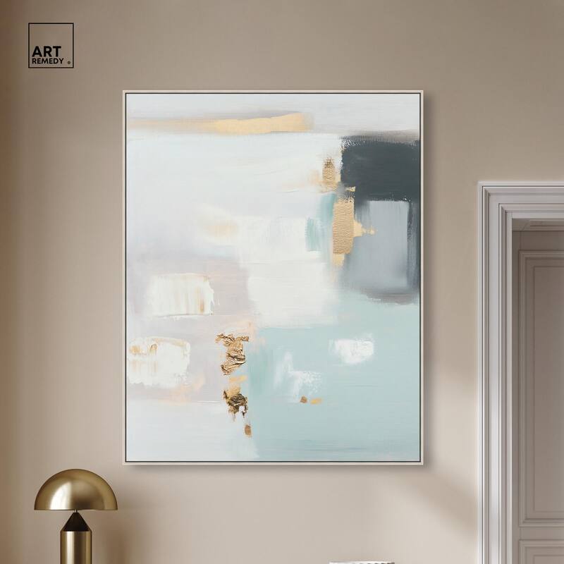 Misty Luxe I Canvas by Art Remedy