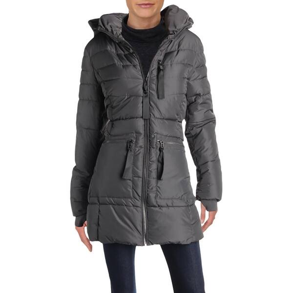 Shop Guess Womens Puffer Coat Winter Hooded Overstock 29214230