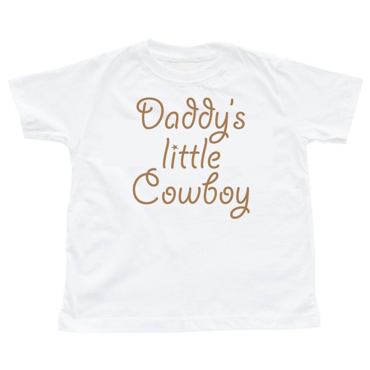 Shop Daddy S Little Cowboy White Or Light Yellow Boys Toddler Kids
