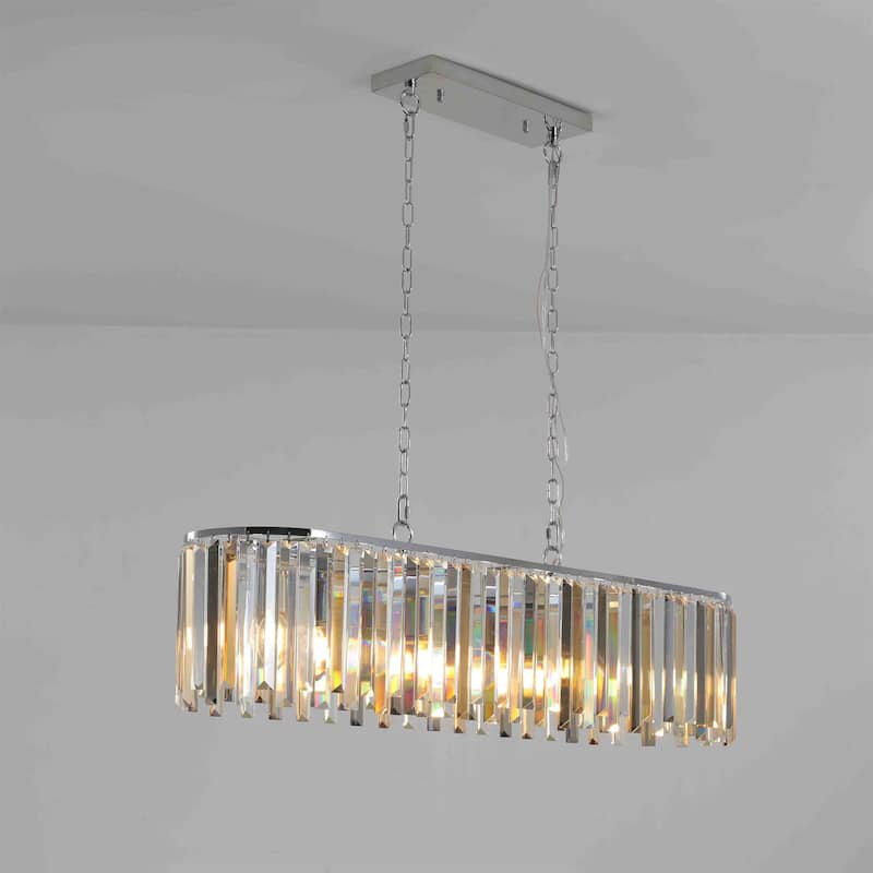 Transparent Crystal Ceiling Chandelier