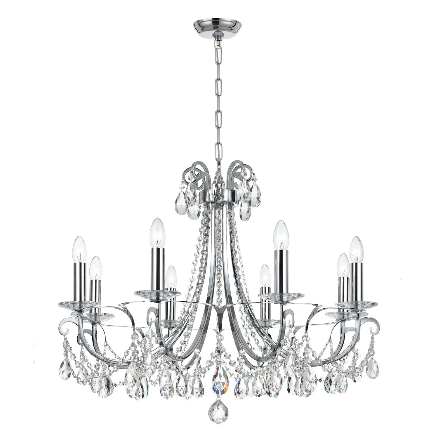 Crystorama Lighting Group Othello 8 Light 31" Wide Chandelier with