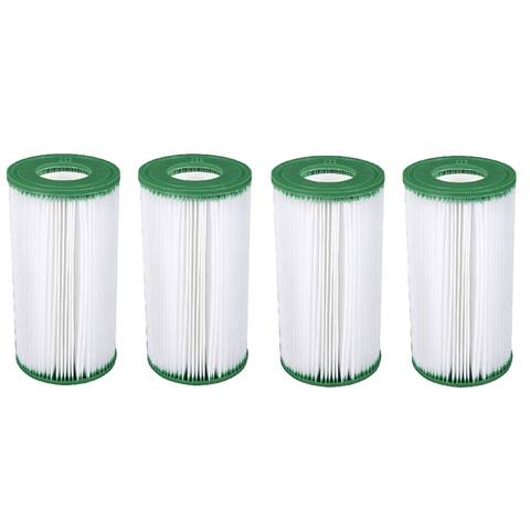 Coleman Type III A/C 1000 & 1500 GPH Replacement Filter Pool Cartridge (4 Pack)
