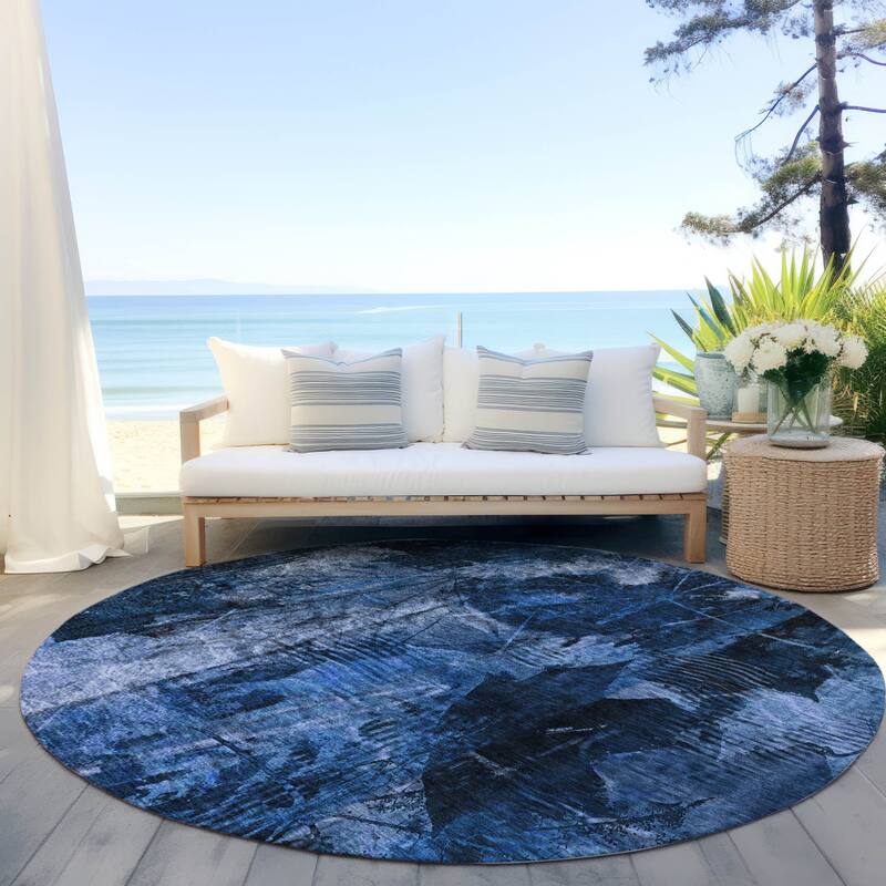 Rax Garden-Inspired Weather Resistant Versatile Elegance Outdoor Rug