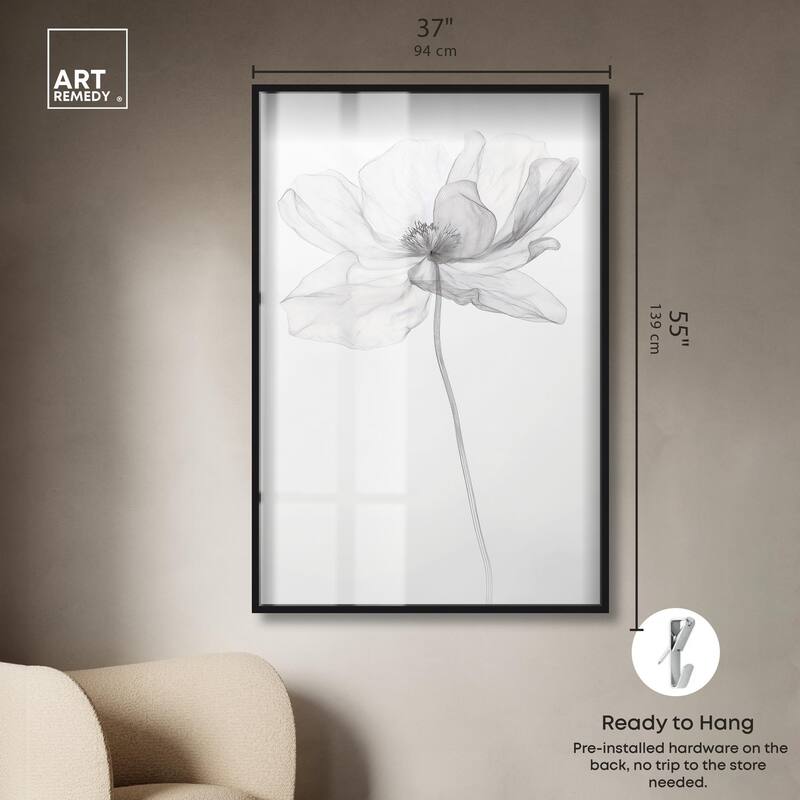 Fragile Beauty I Shadowbox by Art Remedy