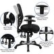 preview thumbnail 12 of 17, Nicholas Mid-Back Black Mesh Multifunction Executive Swivel Ergonomic Office Chair with Adjustable Arms