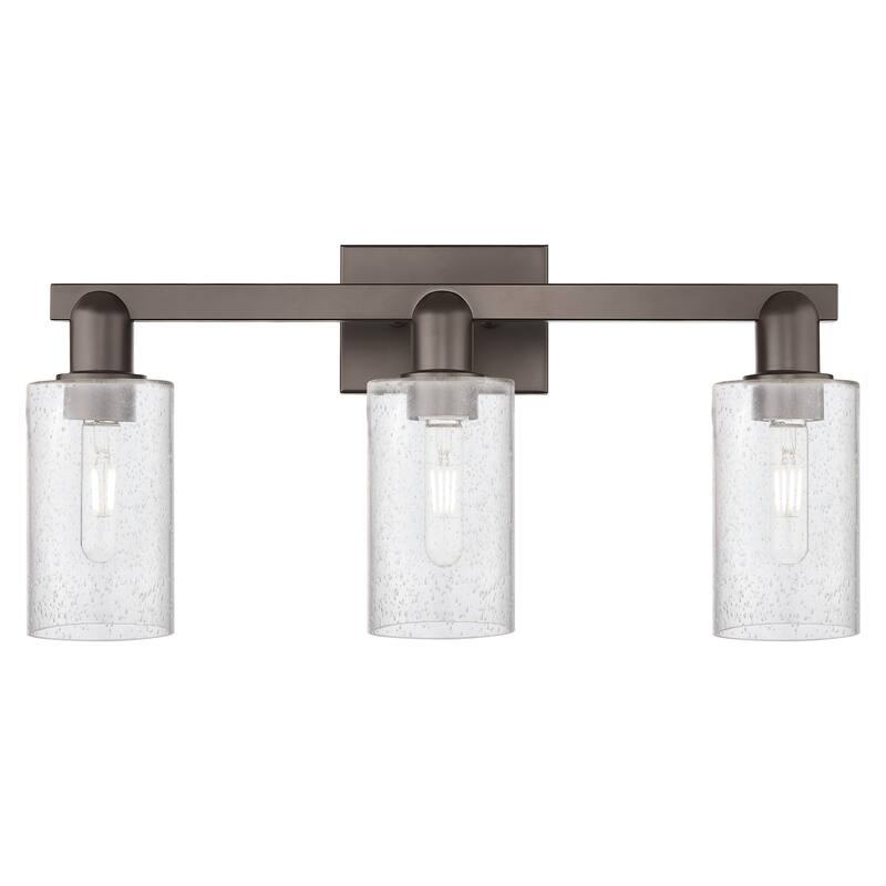 Innovations Lighting Endless Possibilities Arcadia - Clymer - 3 Light 23" Bath Vanity Light - Oil Rubbed Bronze/Seedy