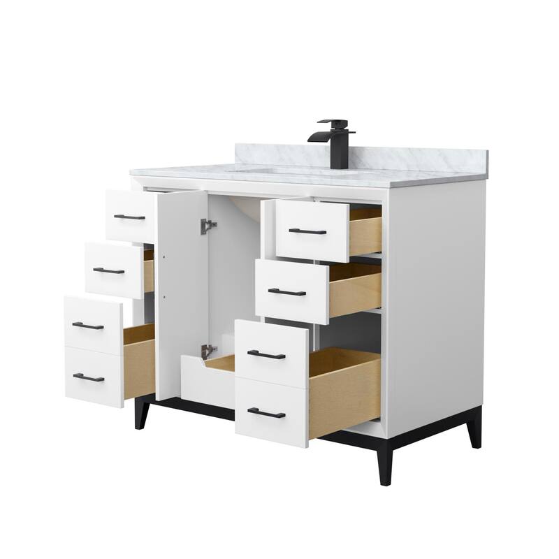 Wyndham Collection WCH818142S-CMUNS-MXX Amici 42" Free Standing Single