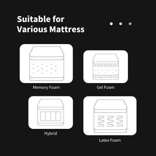 Adjustable Bed Base Frame with Wireless Remote Control