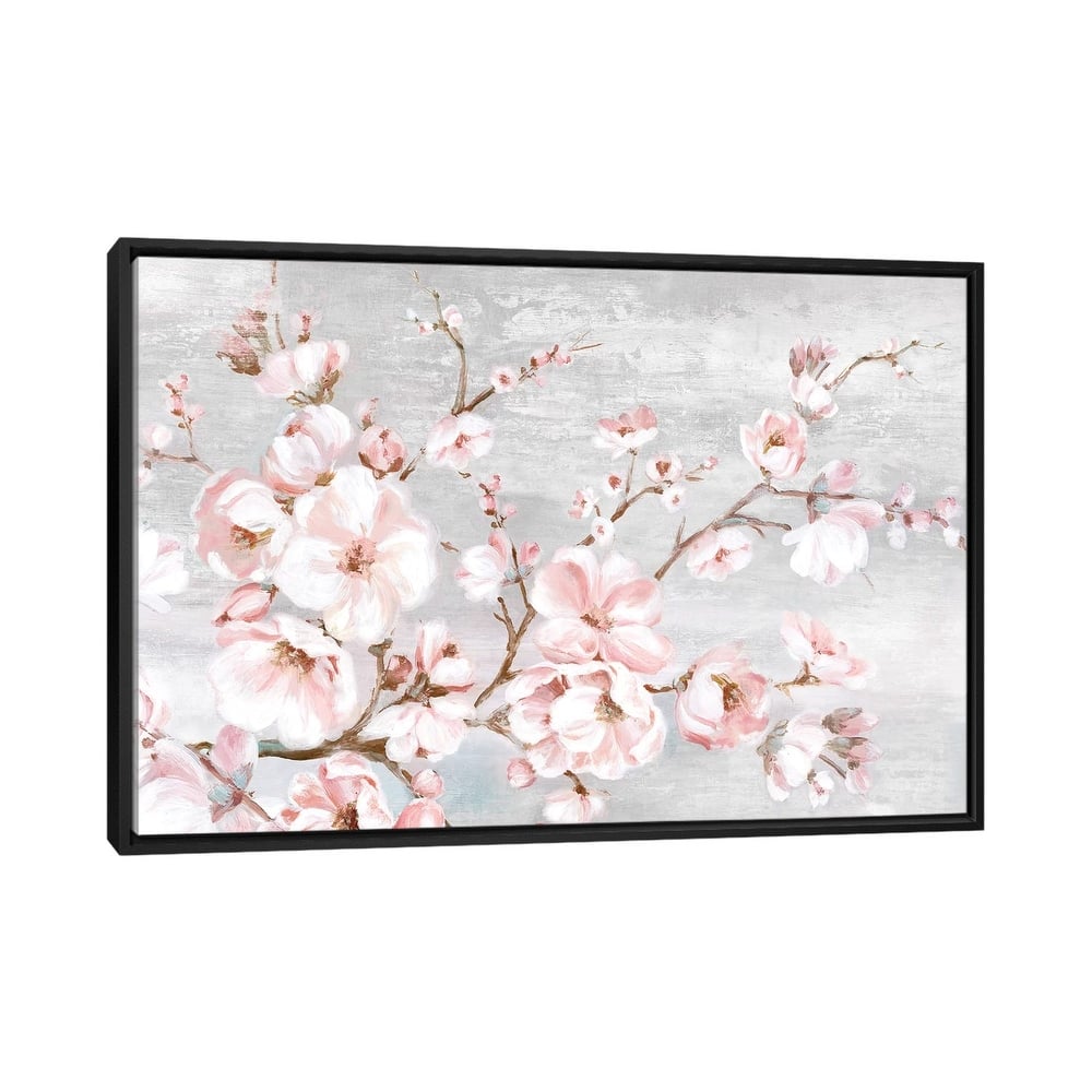 iCanvas "Spring Cherry Blossoms I " by Eva Watts Framed Canvas Print