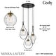 preview thumbnail 7 of 6, Minka Lavery 1533 Cody 3 Light 19" Wide Pendant with Clear Water Glass