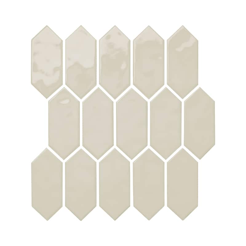 Daltile Mythology 2" x 5" Ceramic Picket Mosaic Tile (Set of 12)