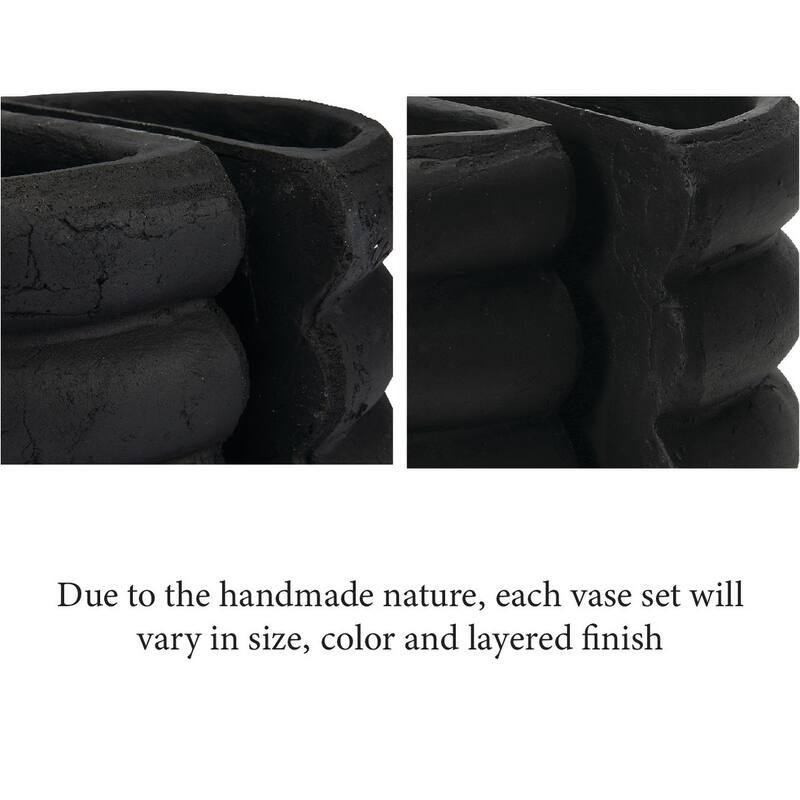 Terracotta Vase Bookends - 10.8"L x 8.5"W x 6.0"H
