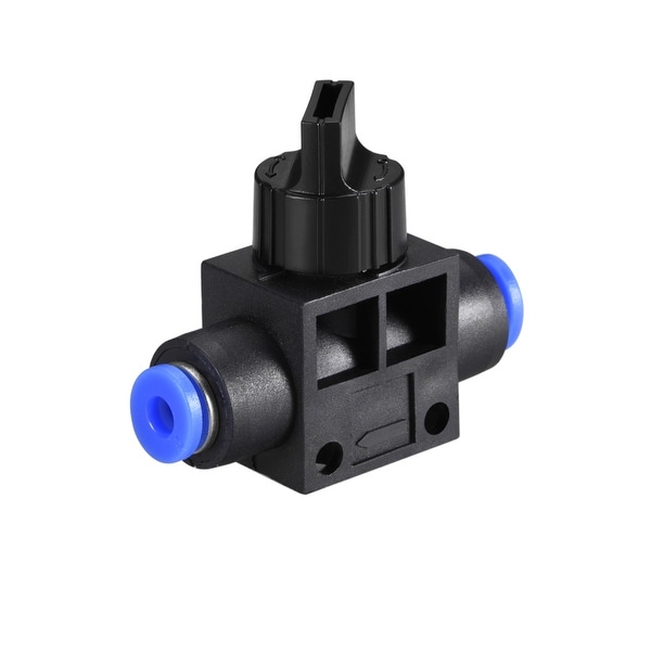 Air Flow Control Valve Connect Fitting, 5/32" OD Hand Valve Speed Controller