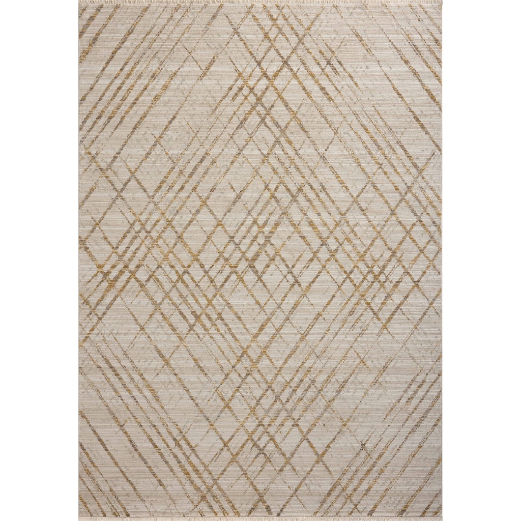 Alexander Home Bradley Modern Micro Fringe Area Rug