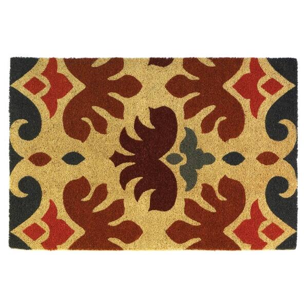 slide 1 of 1, Charles Rooster Coir Doormat - 36.00" x 24.00" x 0.50".