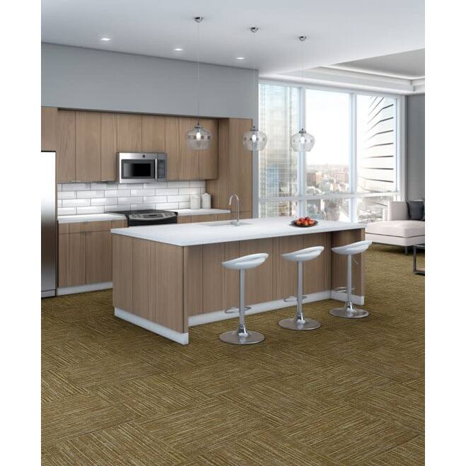 Shaw Philadelphia Commercial Reveal 24" x 24" Glue Down Carpet Tile -