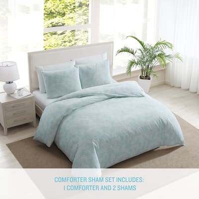 Tommy Bahama Art Of Palms Cotton Duvet Cover Set
