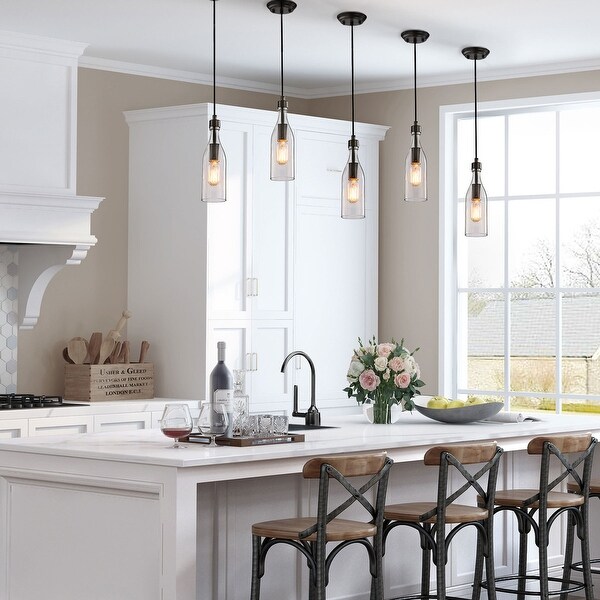 Glass bottle pendant light cheap