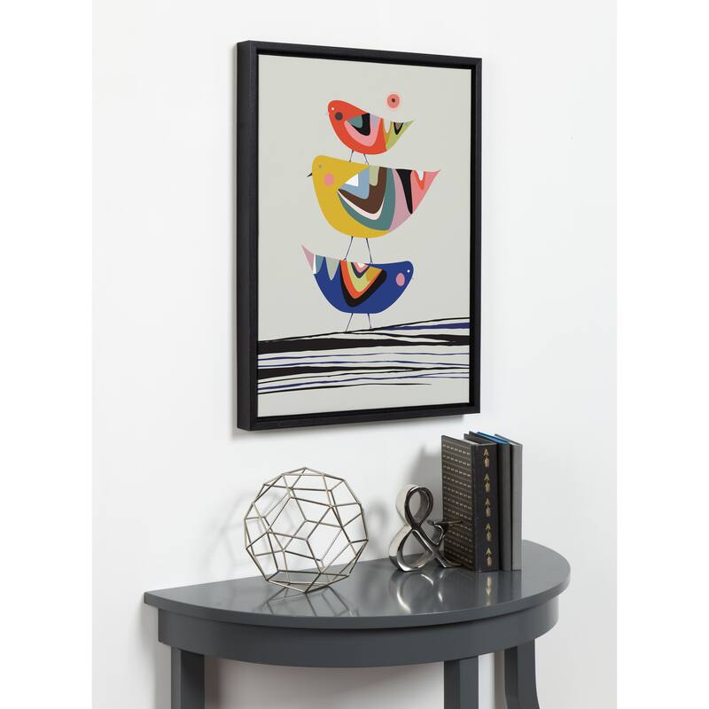 Kate and Laurel Sylvie The Family Tree Framed Canvas By Rachel Lee