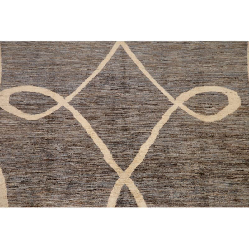 Gabbeh Kashkoli Area Rug Handmade Wool Carpet - 5'11"x 9'2"