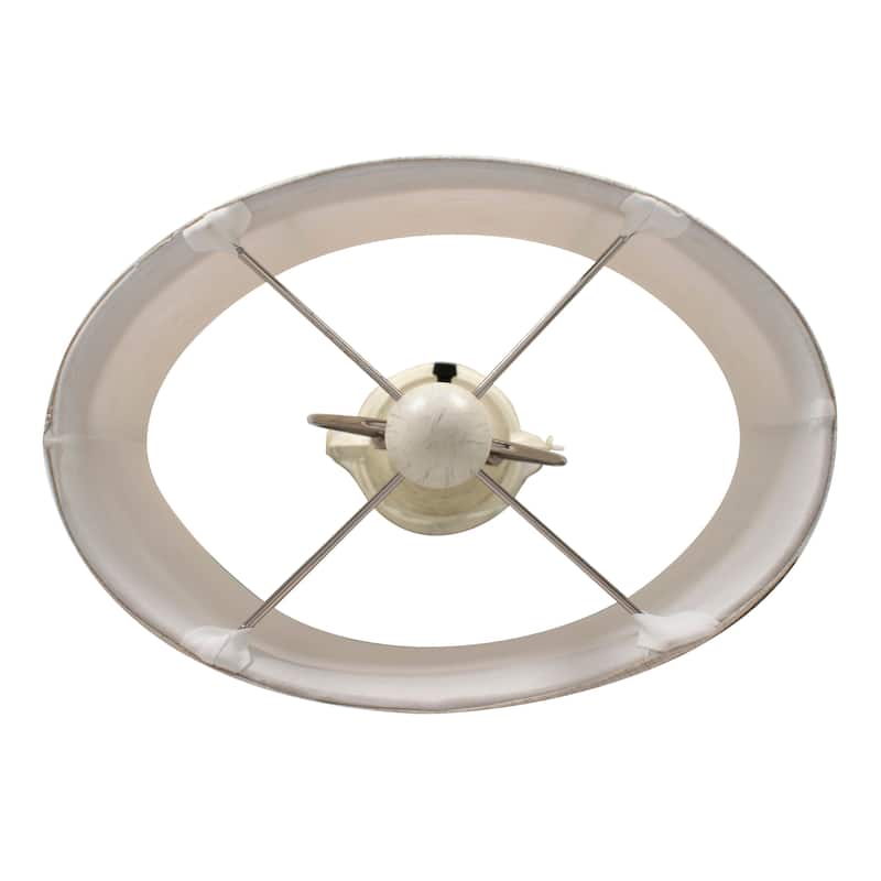 24" Table Lamp, Cream (Set of 2) - 23.5