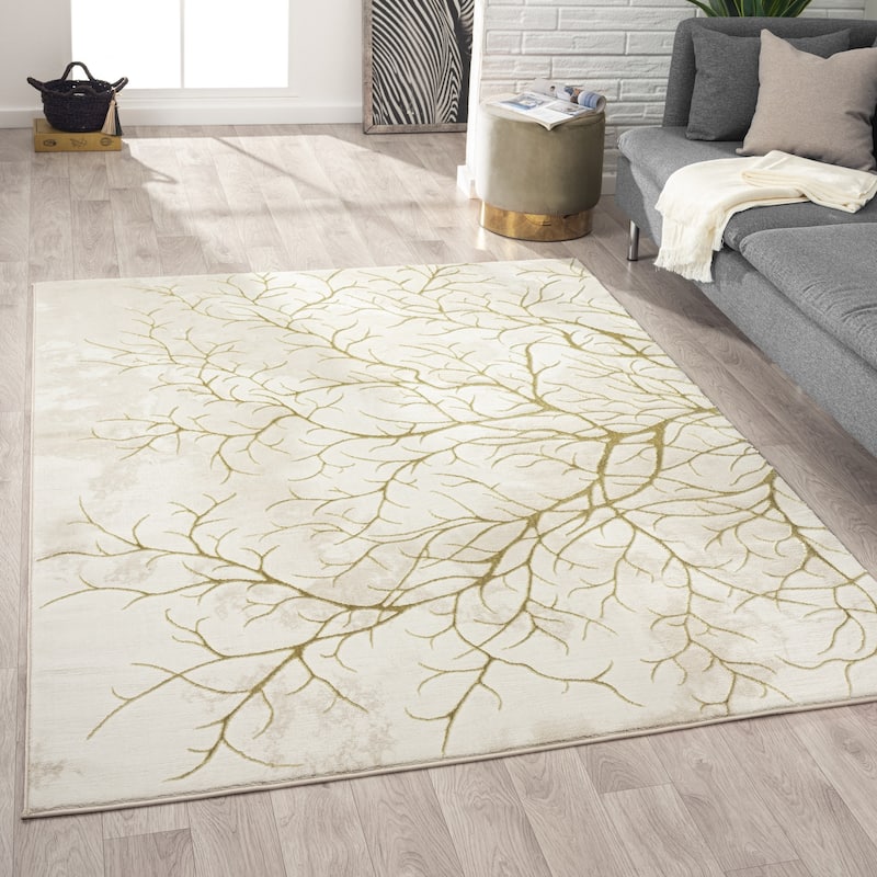 Ksamil Collection Abstract Area Rug