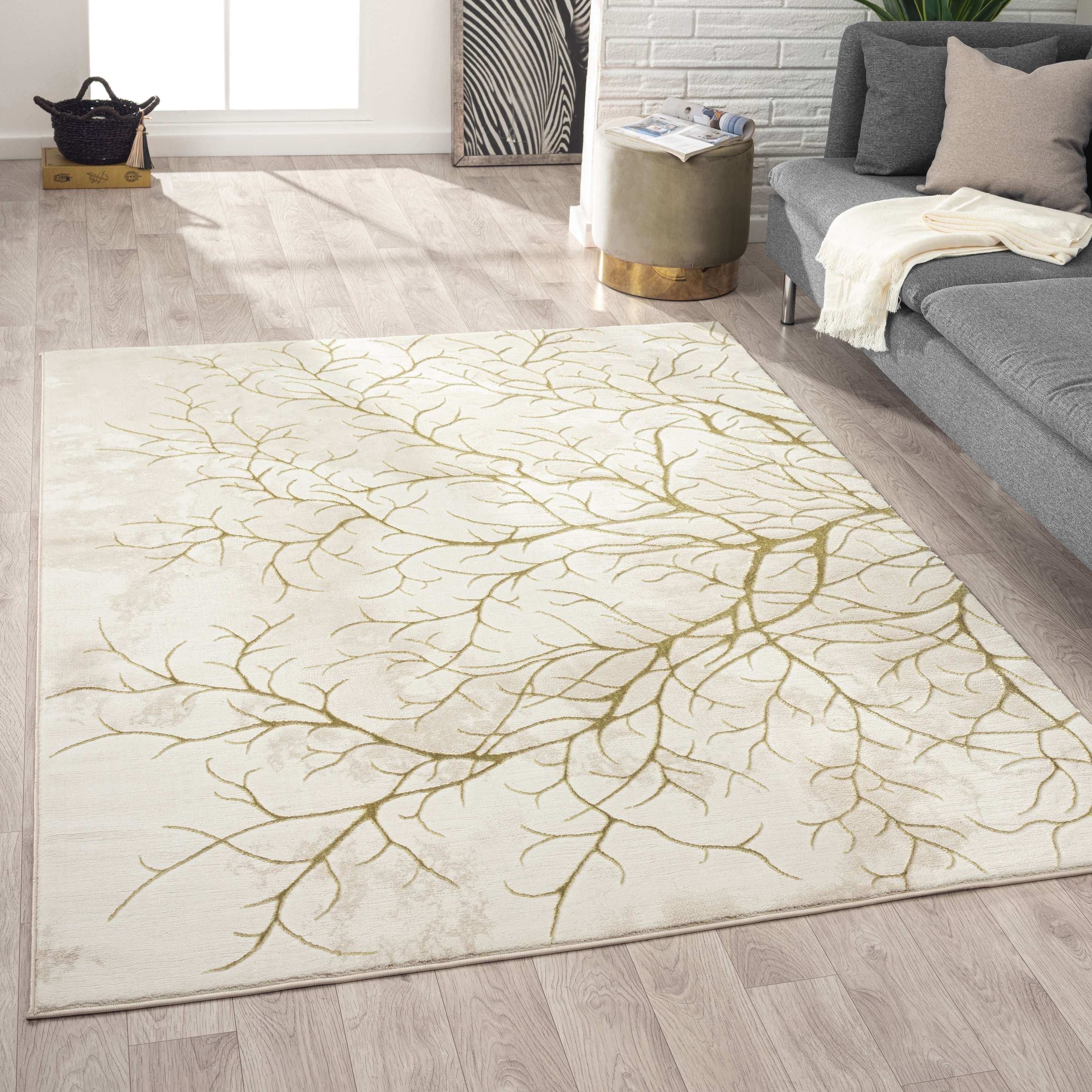 MDA Rugs Ksamil Collection Abstract Area Rug