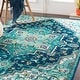 preview thumbnail 1 of 20, Livabliss Padma Traditional Teal Area Rug Teal - 7'9" x 11'2"
