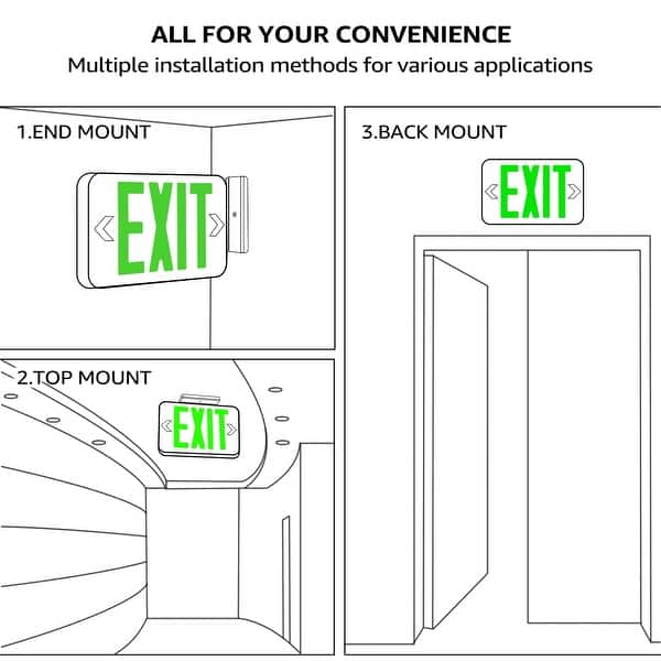 Exit Sign Wiring Diagram 120v 277v - Wiring Diagram & Schemas