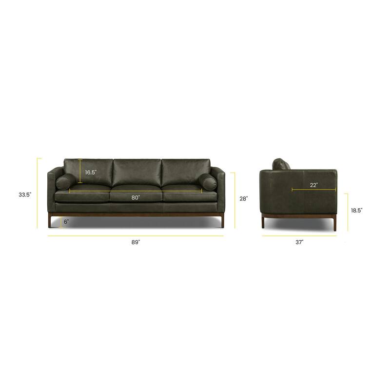 Poly and Bark Toscano 89" Sofa