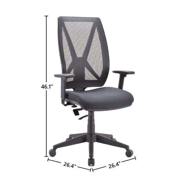 Eurotech Outlast Cooling Executive Chair, Fabric Seat & Mesh Back