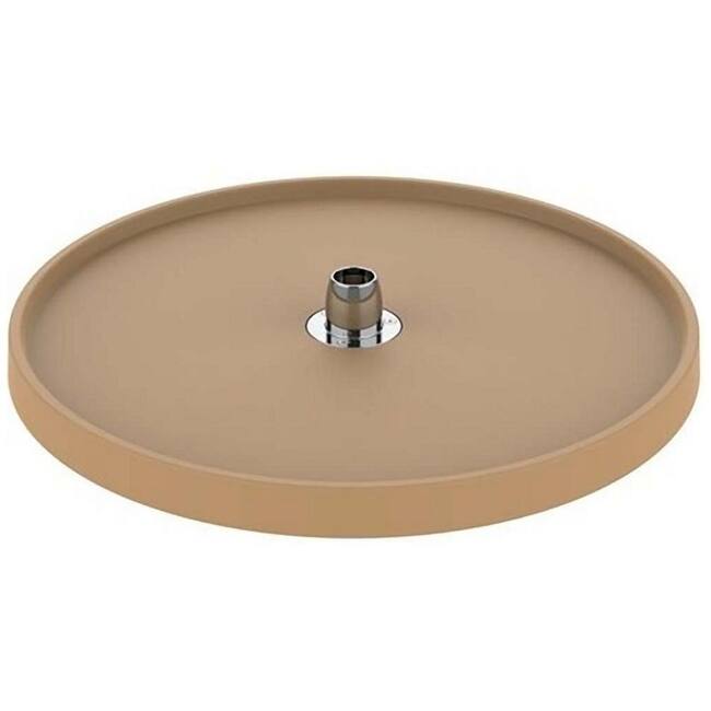 Rev-A-Shelf 6001-18-52 18" Rotating Full Circle Single Shelf for Lazy - Almond