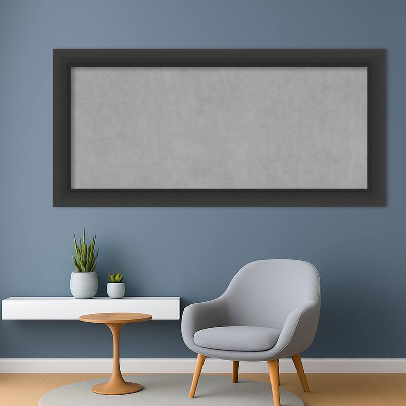 Amanti Art Sloped Black Framed