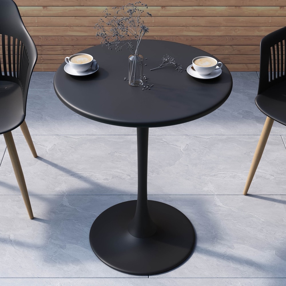 Kurv 24" Bistro Table, Weather Resistant, Indoor/Outdoor