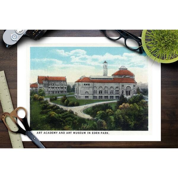 Shop Cincinnati Ohio Eden Park Art Academy And Museum Exterior Art Print Multiple Sizes Available 9 X 12 Art Print Overstock 27940620